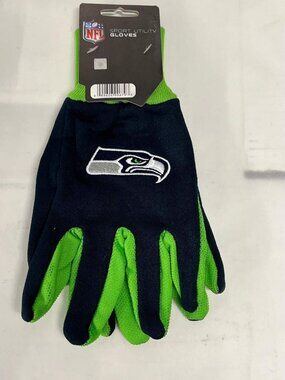 NFL Seattle Seahawks Sport Utility Gloves Football Fan Apparel Official Licensed